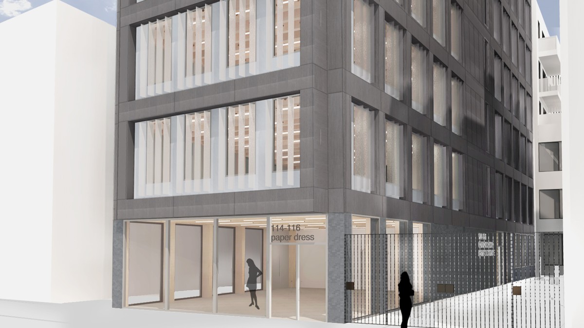Planning permission for 114-116 Curtain Road 1
