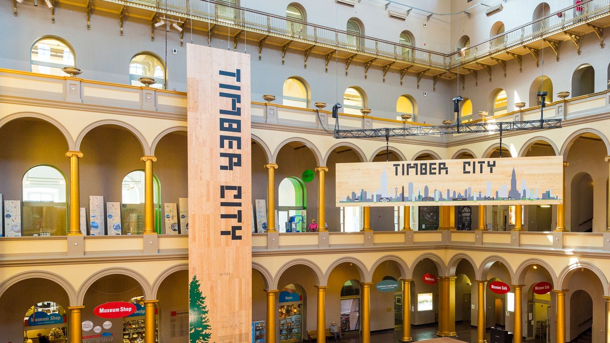 Timber City exhibition opens in Washington 1