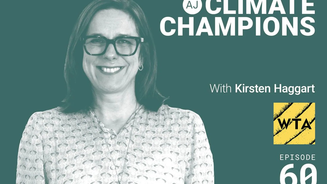 AJ Climate Champions with Kirsten