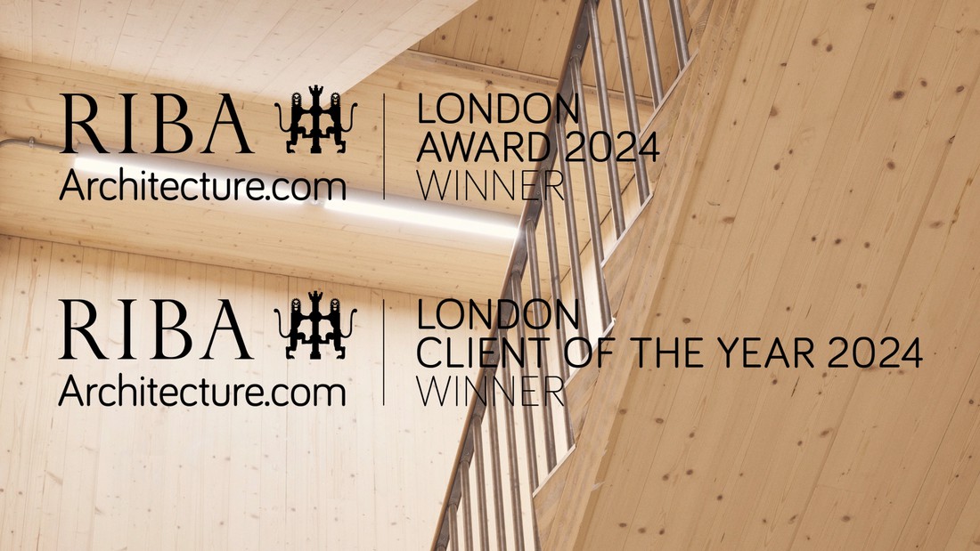 Black & White wins 2 RIBA awards!