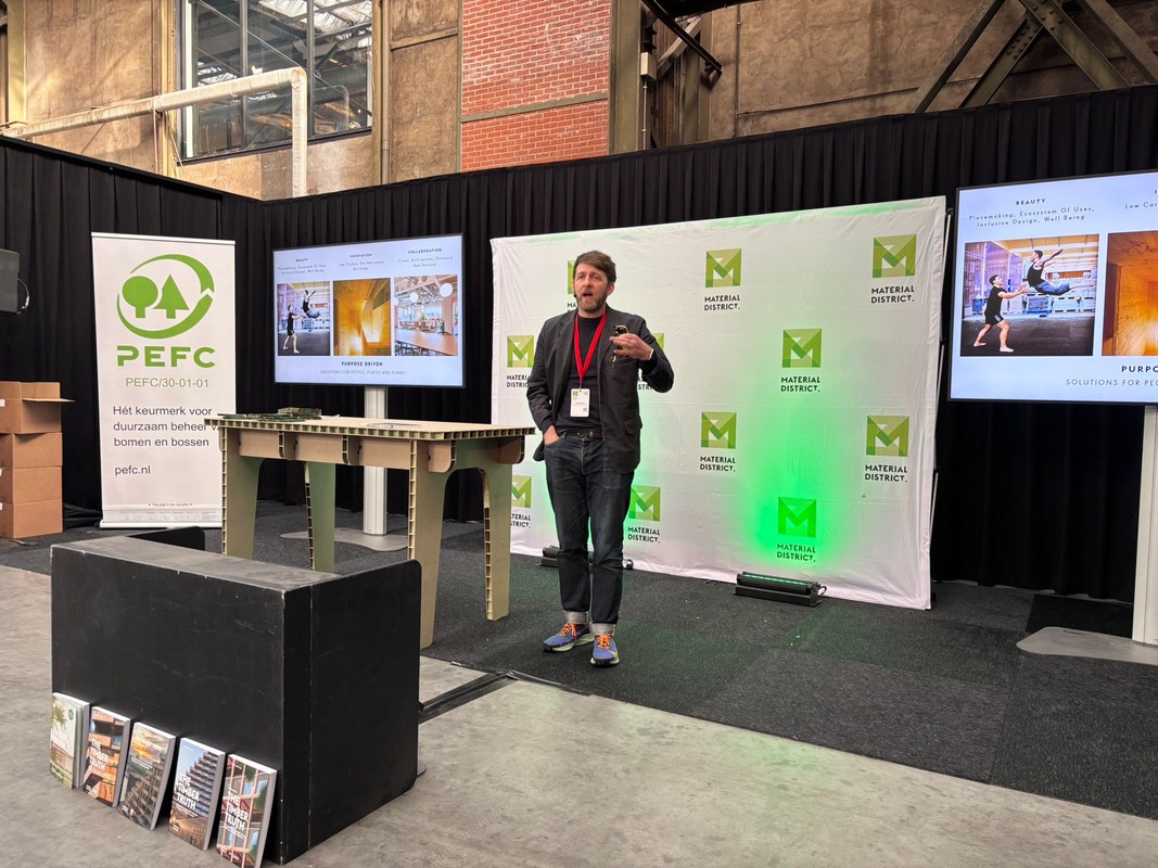 Dave was in Utretch at MaterialDistrict 2026 1