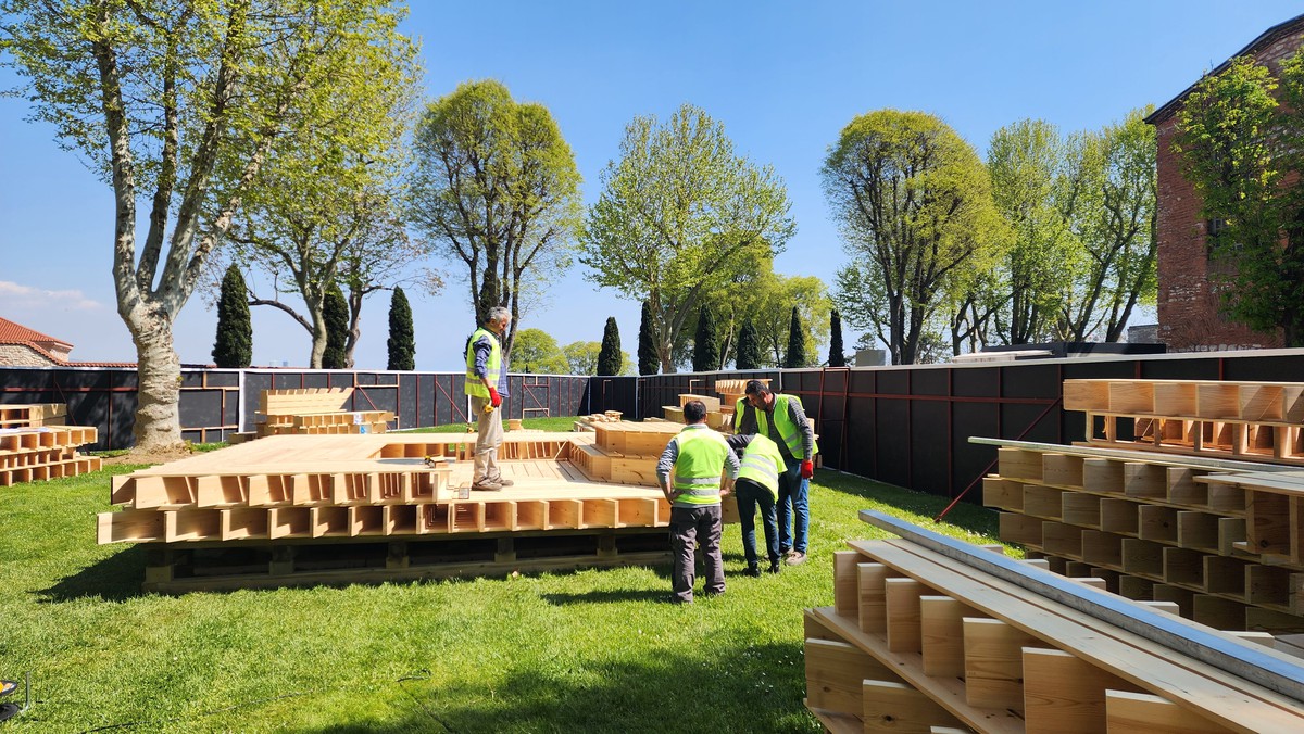 The Pavilion of the Moment is arising in Istanbul 3