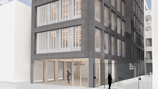 Planning permission for 114-116 Curtain Road