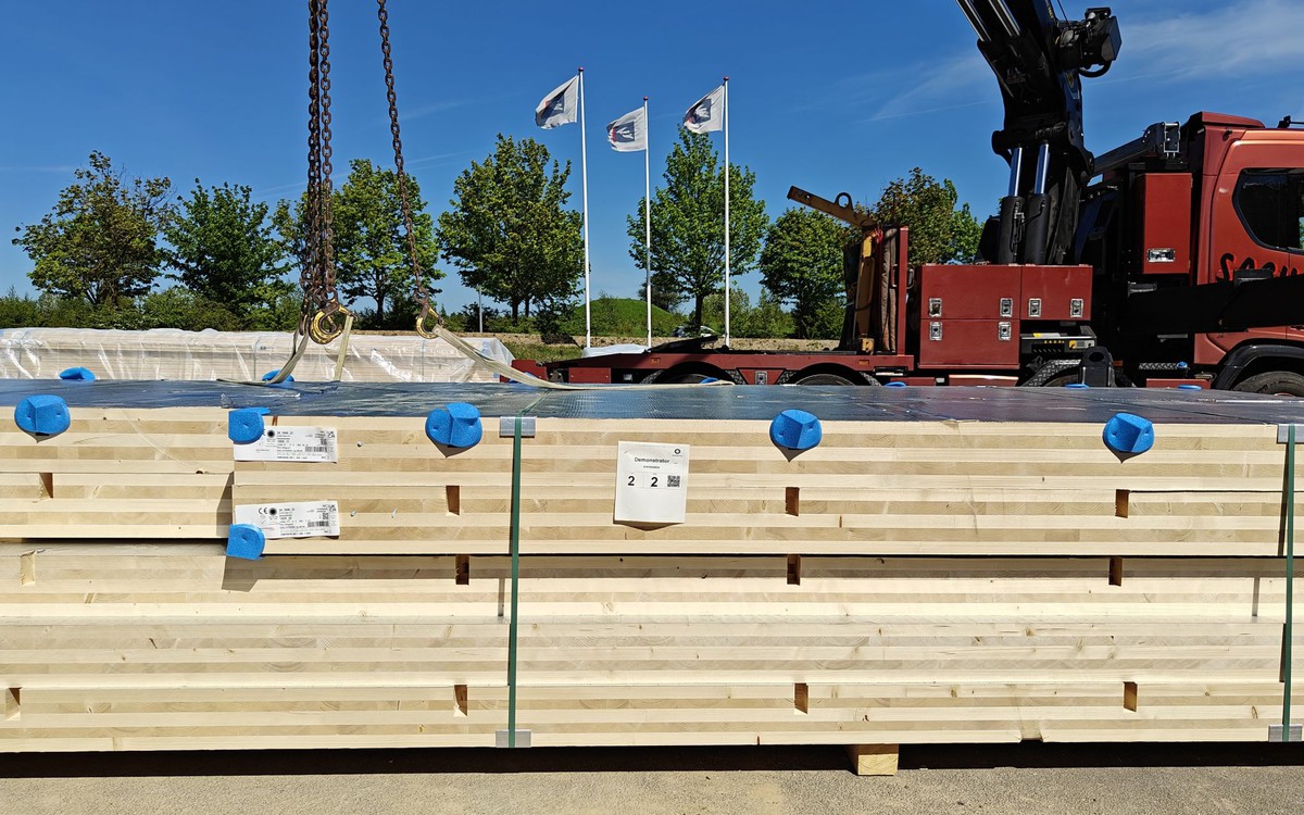 Timber arrives for Build in Wood! 3