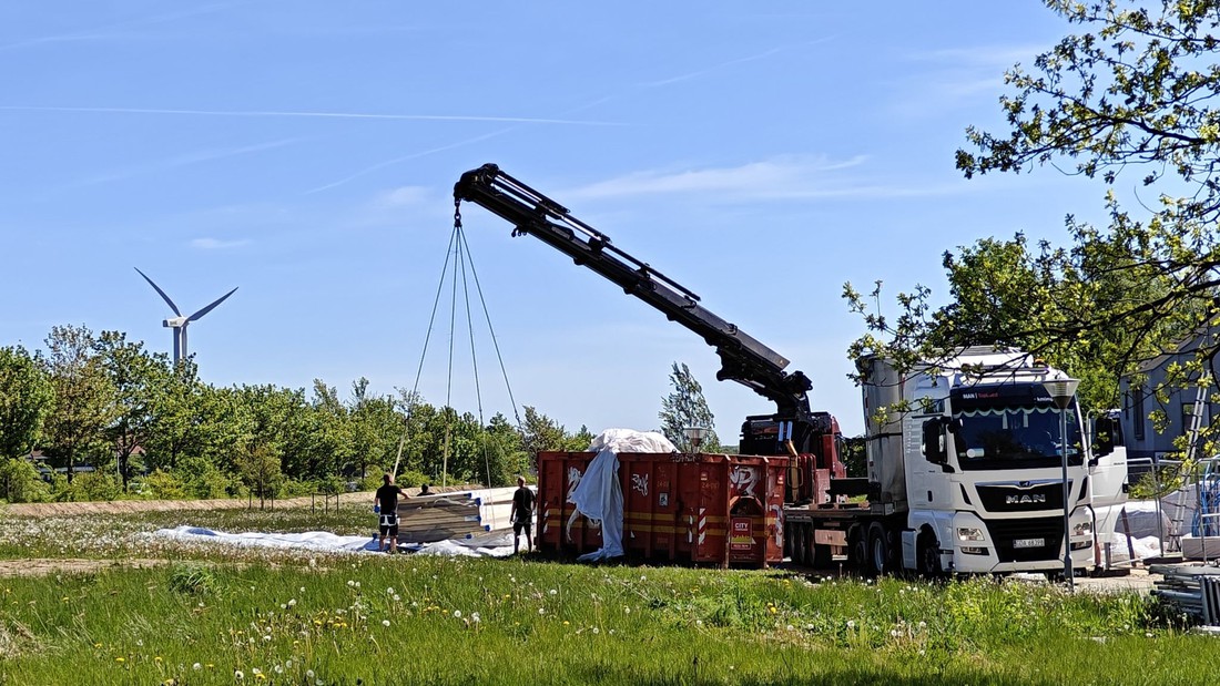 A modular prototype on site in Copenhagen