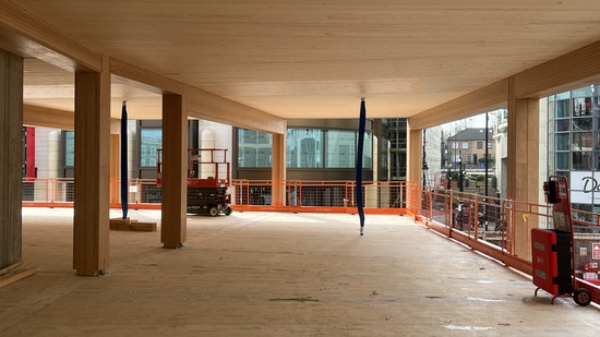Trehus construction reaches key milestones