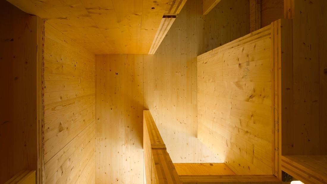 Vertical living in timber