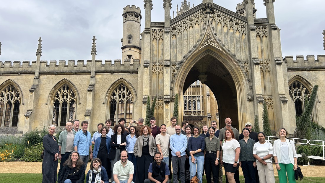 Woodcircles team gathers in Cambridge